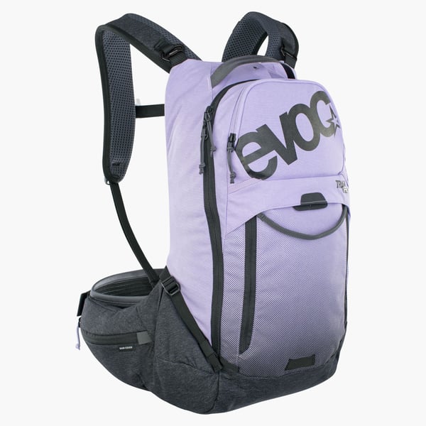 Pikkukuva 1 / 9: EVOC Trail Pro reppu Pyöräilyreppu Musta, Purppura Nailon
