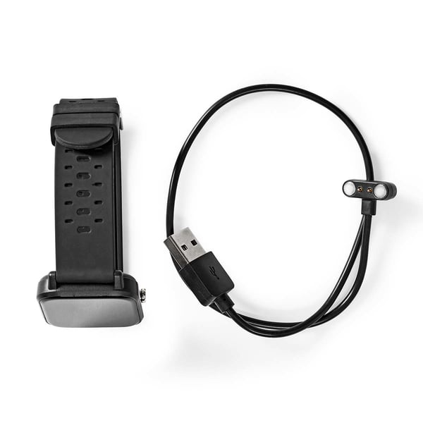Nedis BTSW002BK Smartwatch og sportsur 3,56 cm (1.4") LCD Digital Sort