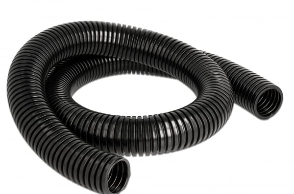 DeLOCK 60460 kaapelisuojus Musta