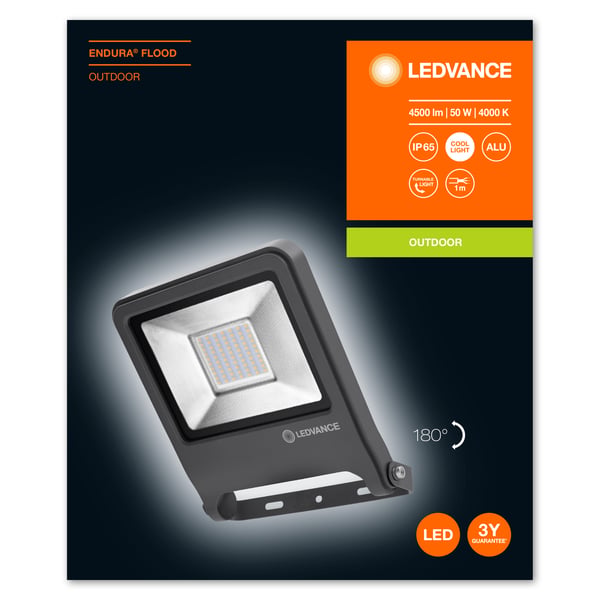 LEDVANCE ENDURA FLOOD Grafiitti 50 W LED F
