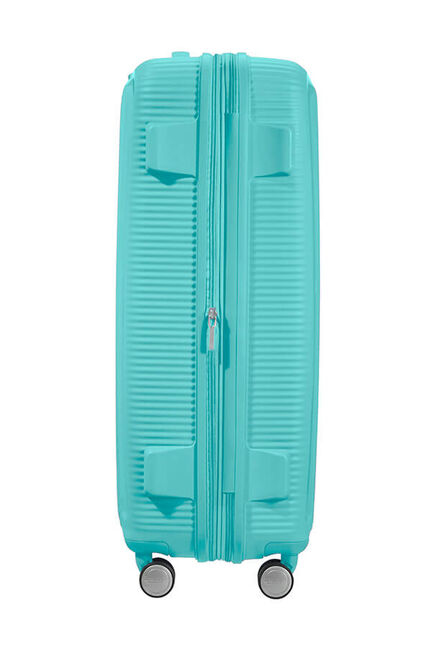 Miniatyrbild 2 av 9: American Tourister Sounbox Spinner Expandable 77cm Vagn Hårt skal Blå 97 l Polypropylen (PP)