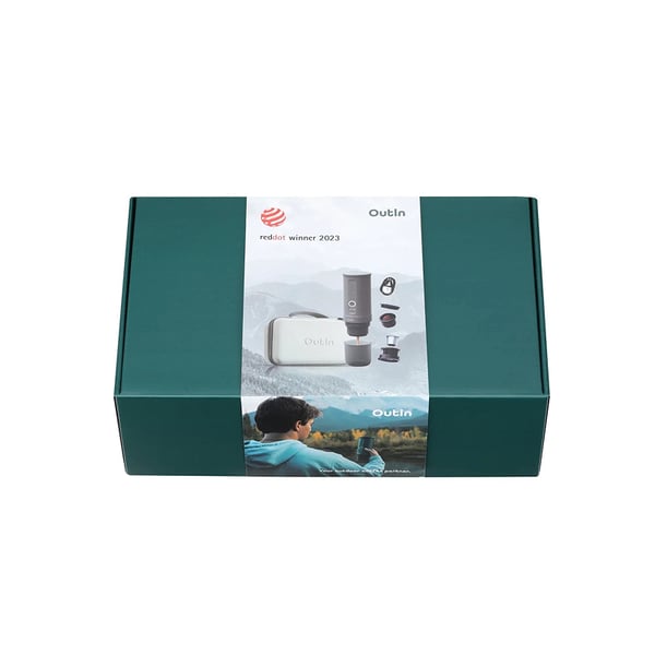 Miniatyrbild 4 av 6: OutIn Nano Traveler Espresso Set Rymdgrå