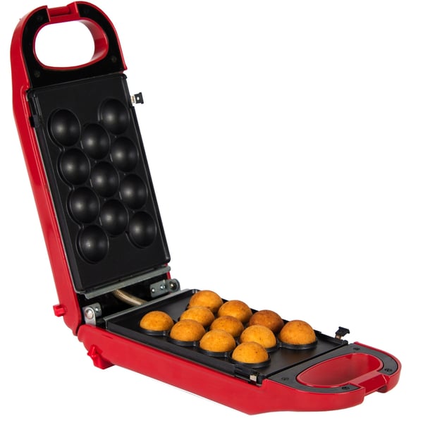 Miniatyrbillede 3 af 27: Trebs 6 in 1 2 vaffel/vafler Rød