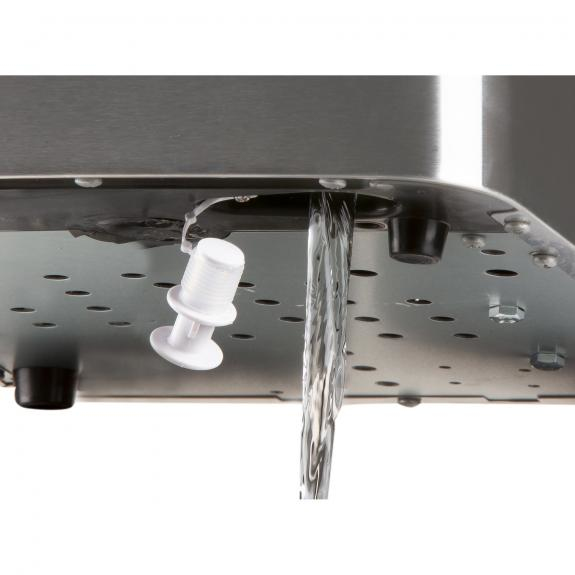 Miniatyrbillede 3 af 19: Domo DO9247IB maskine til isklump Indbygget/fritstående isterningefremstiller 15 kg/24t Sort, Rustfrit stål