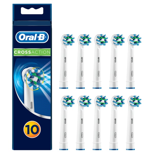 Oral-B 81665364 tandborsthuvuden 10 styck Blå, Vit
