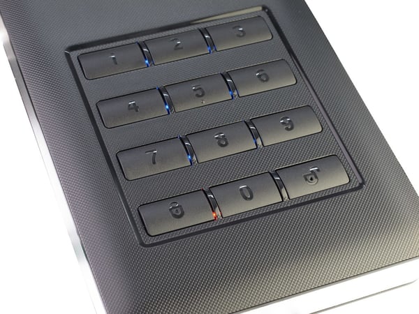 Inter-Tech GD-25LK01 HDD-kotelo Alumiini, Musta 2.5"