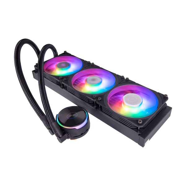 Cooler Master MasterLiquid PL360 Flux Processor Væskekølingssæt 12 cm Sort