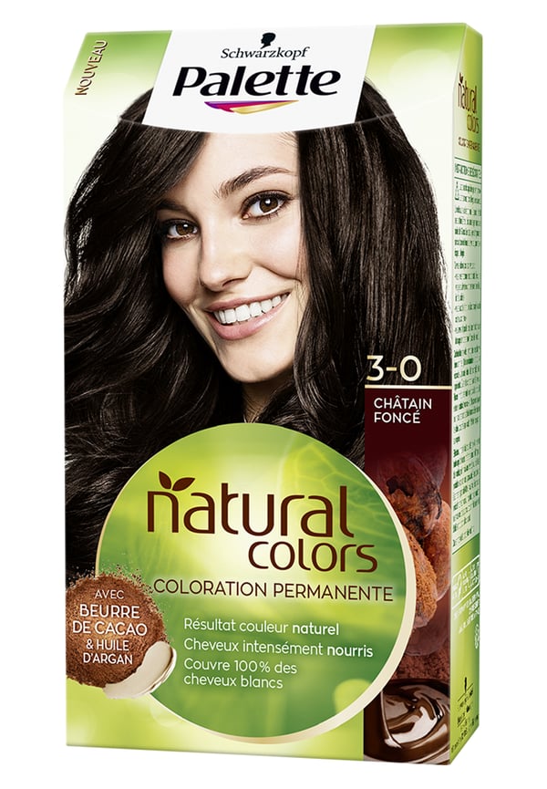 Schwarzkopf Palette Natural Colors Hiusväri Ruskea