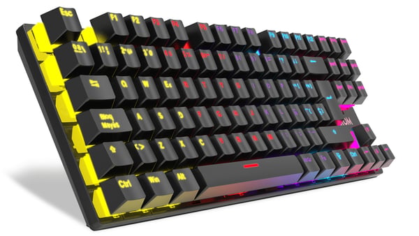 Krom Kasic TKL näppäimistö Pelaaminen USB Musta