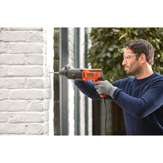 Pikkukuva 13 / 13: Black & Decker BEHS01-QS porakone 1600 RPM SDS Plus 2,6 kg Musta, Oranssi