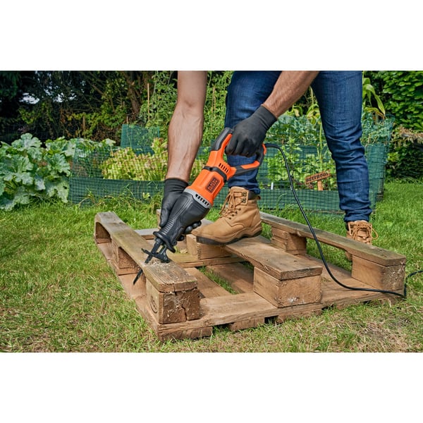 Black & Decker BES301-QS frem- og tilbagegående sav 2800 spm 750 W Sort, Orange
