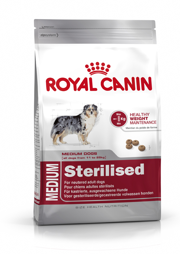 Royal Canin Medium Sterilised 3,5 kg Voksen Majs, Fjerkræ Royal Canin Medium Sterilised 3,5 kg Voksen Majs, Fjerkræ