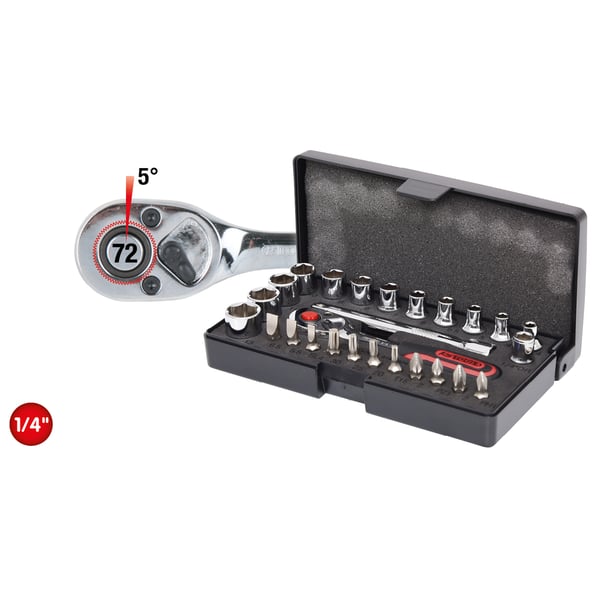 KS Tools 918.0626 hylsy & hylsysarja Pistorasiasarja