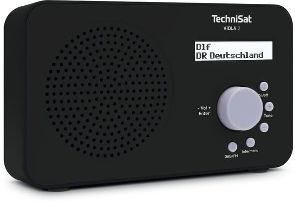 Pikkukuva 1 / 7: TechniSat VIOLA 2 Kannettava Analoginen & digitaalinen Musta