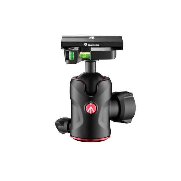 Manfrotto MH496-Q6 jalustapää Musta Alumiini 1/4" Pallo (muoto)