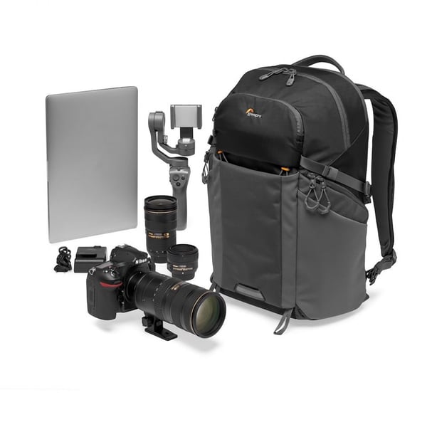 Pikkukuva 12 / 17: Lowepro BP 300 AW Reppu Musta, Harmaa