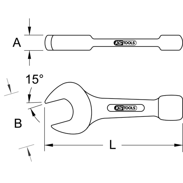 KS Tools 517.2273 u-nyckel