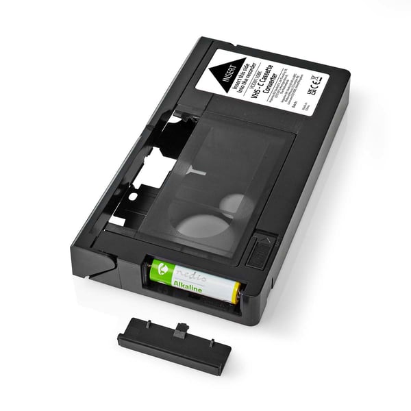 Miniatyrbillede 7 af 9: Nedis VCON110BK reservedel til AV-udstyr Adapter til kompakt videokassette