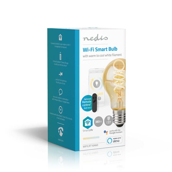 Miniatyrbillede 3 af 5: Nedis SmartLife LED-lampe Kold hvid, Varm hvid 4,9 W E27 G