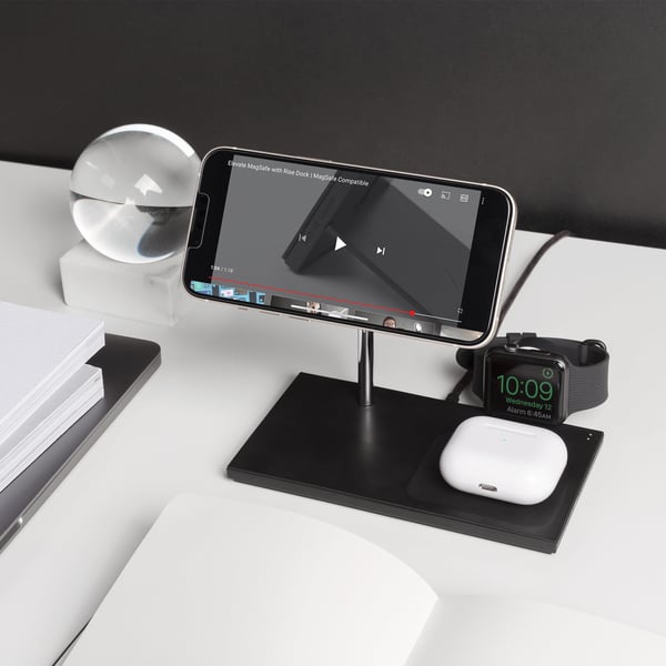 Native Union Snap Headset, Smartphone, SmartWatch Sort USB Trådløs opladning Indendørs