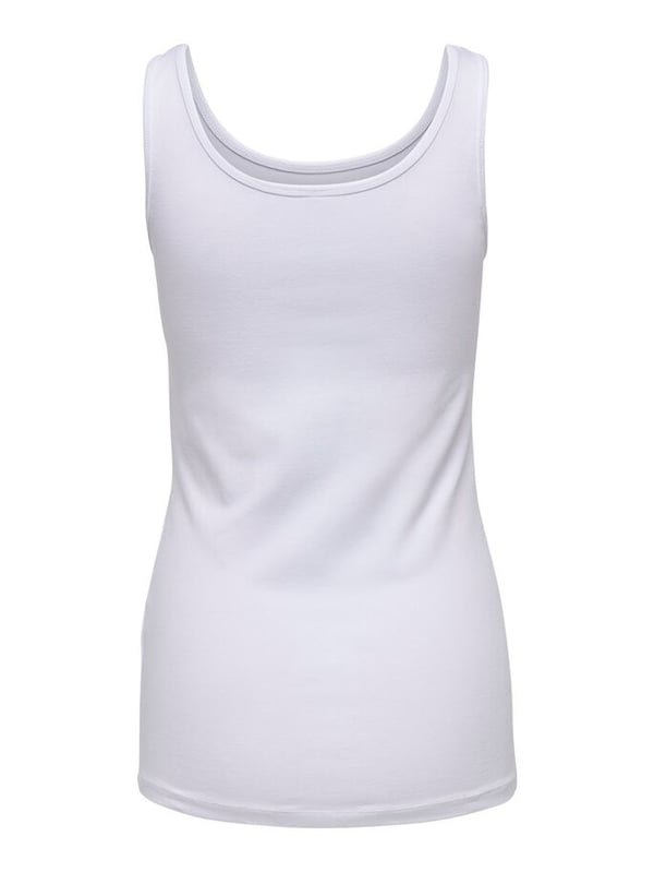 ONLY 15095808 Tanktop Rund halsudskæring Ærmeløs Bomuld, Elastin