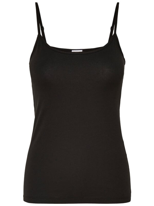 Miniatyrbillede 6 af 8: ONLY 15148401 Tanktop Ærmeløs Bomuld, Elastin