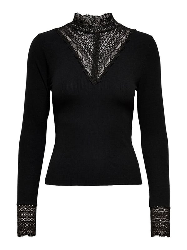 ONLY 15207788 Top (tøj) Langærmet Elastin, Viskose