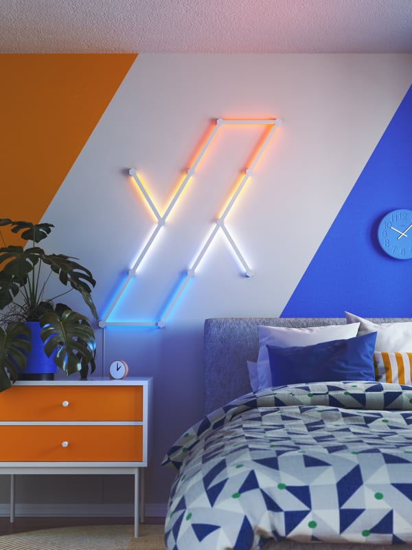 Miniatyrbild 19 av 20: Nanoleaf Lines Starter Kit Andra