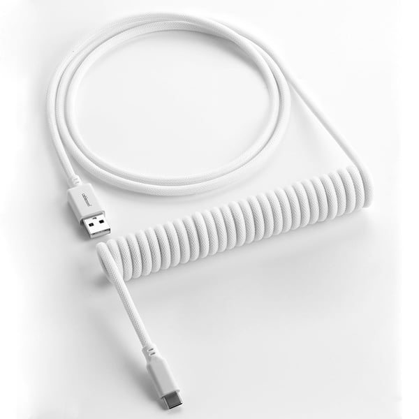 Miniatyrbillede 1 af 4: Cablemod CM-CKCA-CW-WW150WW-R USB-kabel 1,5 m USB A USB C Hvid
