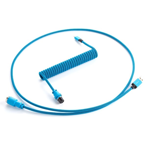 Miniatyrbillede 1 af 5: Cablemod CM-PKCA-CLBALB-KLB150KLB-R USB-kabel 1,5 m USB A USB C Blå