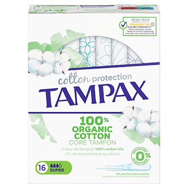 TAMPAX Cotton Protection Super Tampong 16 styck