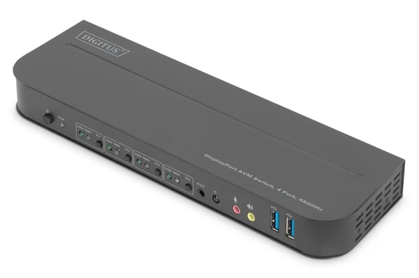 Digitus DS-12890 KVM-switchar Svart