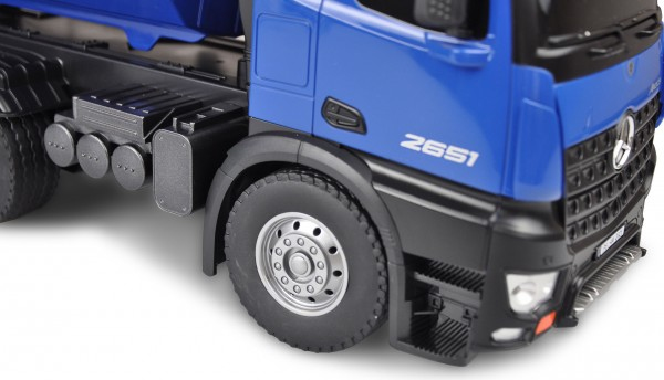 Miniatyrbillede 3 af 9: Amewi Tippelastbil Mercedes-Benz Arocs 6x4 Blå 1 14 RTR