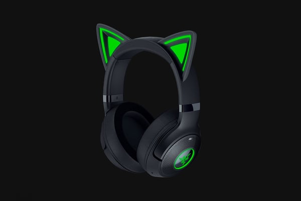 Pikkukuva 1 / 6: Razer Kraken Kitty V2 BT Kuulokkeet Langaton Pääpanta Pelaaminen Bluetooth Musta