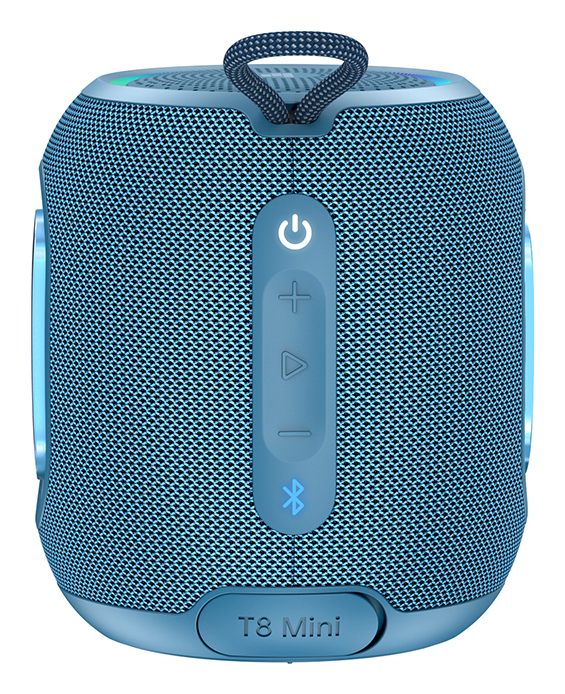 Tronsmart T8 Mini Bærbar stereohøjttaler Blå 16 W