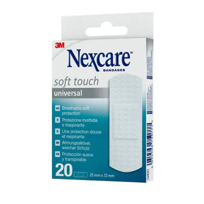 Pikkukuva 6 / 8: Nexcare 7100225020 itseensä tarttuva tukiside 2,5 x 7,2 cm 20 kpl
