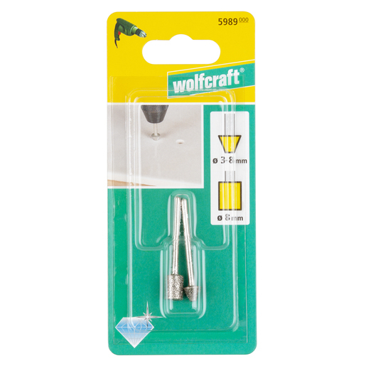 wolfcraft GmbH 5989000 borehoved Boresæt 2 stk