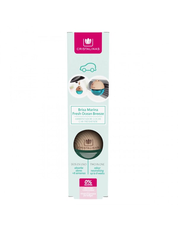 Cristalinas Car air freshener Fresh Ocean Breeze 6ml Ventilationsstick duftfrisker