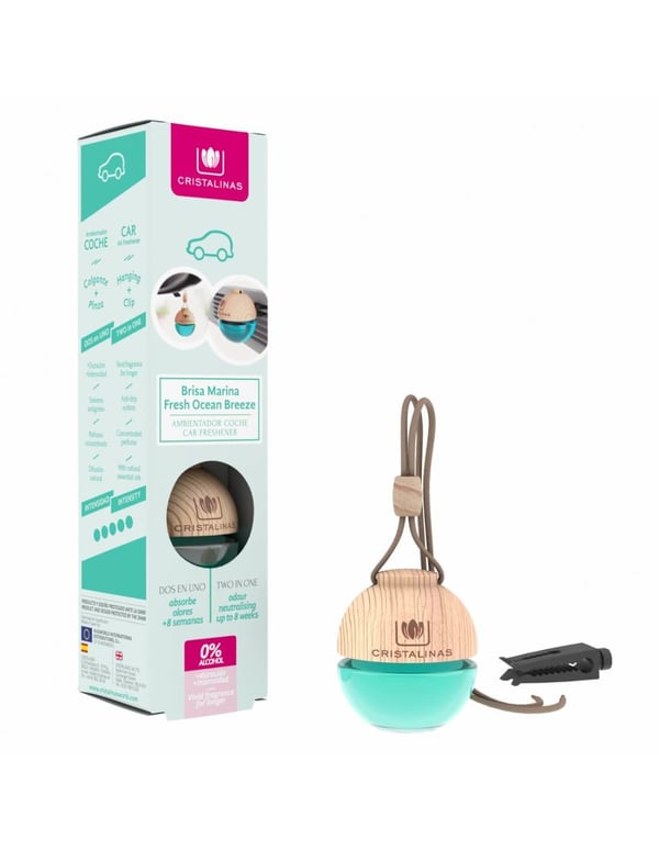 Miniatyrbillede 1 af 3: Cristalinas Car air freshener Fresh Ocean Breeze 6ml Ventilationsstick duftfrisker