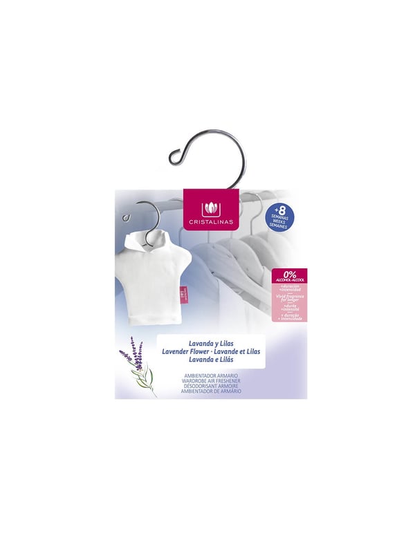 Cristalinas Wardrobe Freshener Lavender