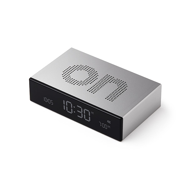 Miniatyrbild 4 av 5: LEXON Flip Premium Digital väckarklocka Aluminium