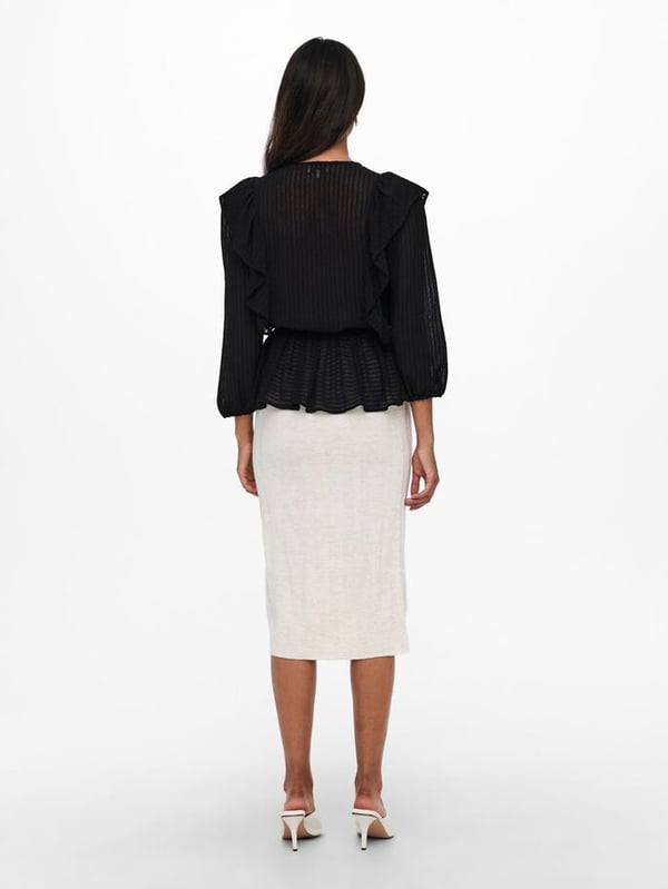 ONLY 15239286 V-hals Nylon, Viskose