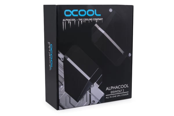 Alphacool Eiswolf 2 AIO Grafikkort Allt-i-ett vätskekylare 12 cm Svart, Transparent 1 styck