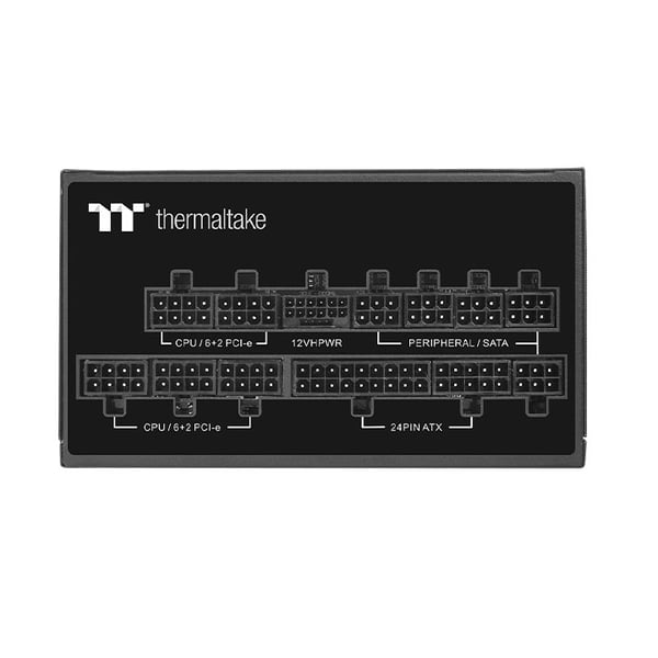 Miniatyrbild 3 av 6: Thermaltake Toughpower PF3 strömförsörjningsenheter 1200 W 24-pin ATX ATX Svart