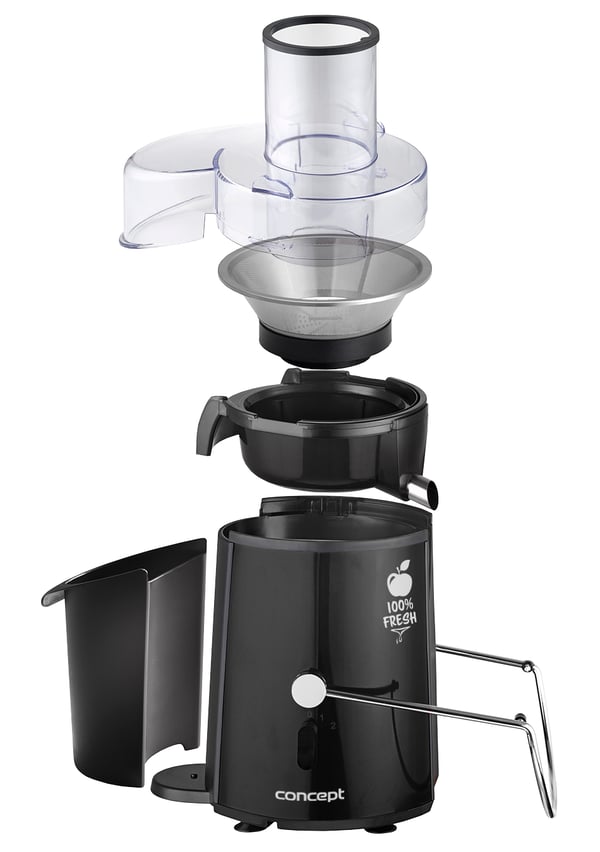 Miniatyrbillede 1 af 11: Concept LO7027 citruspresser og juicemaskine Frugtpresser 1000 W Sort