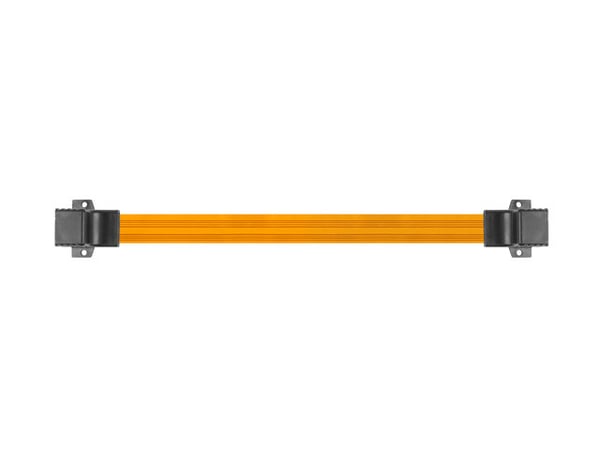 Miniatyrbillede 3 af 3: Lanberg ADS-RJ45-RJ45-300 netværkskabel Sort, Orange 0,23 m Cat5e