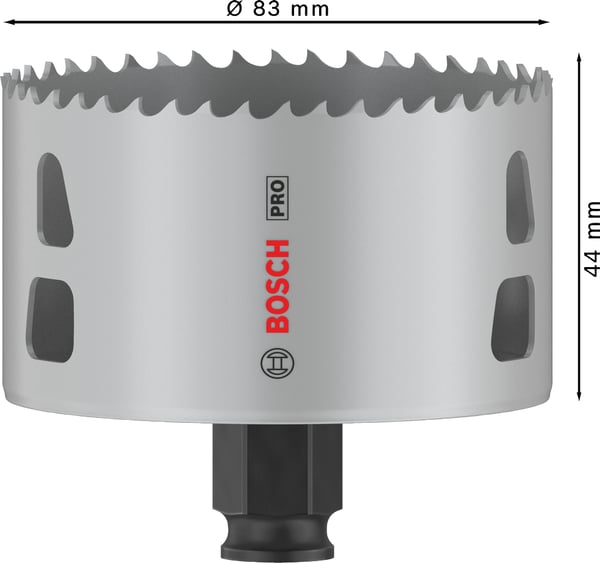 Miniatyrbild 7 av 10: Bosch PRO Multi Material PC Plus hålborr Borr 1 styck