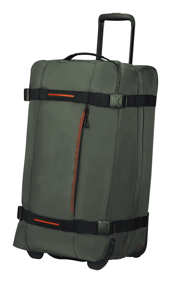 American Tourister Urban Track Reseduffel Mjukt skal Khaki 84 l Tyg