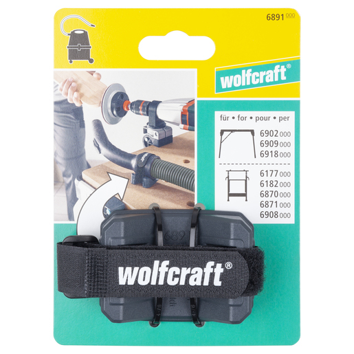 wolfcraft GmbH 6891000 støvsuger tilbehør & forsyning Tilbehørsholder Universel