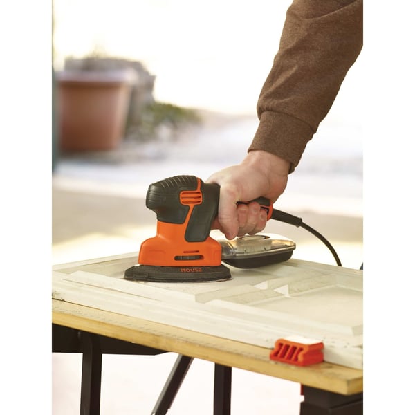 Black & Decker KA2000-QS transportabel slibemaskine Delta-slibemaskine 14000 rpm Sort, Orange